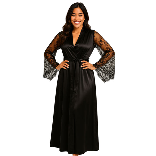 DANCER'S COVER-UP ROBE - ELEGANT WARM-UP LAYER